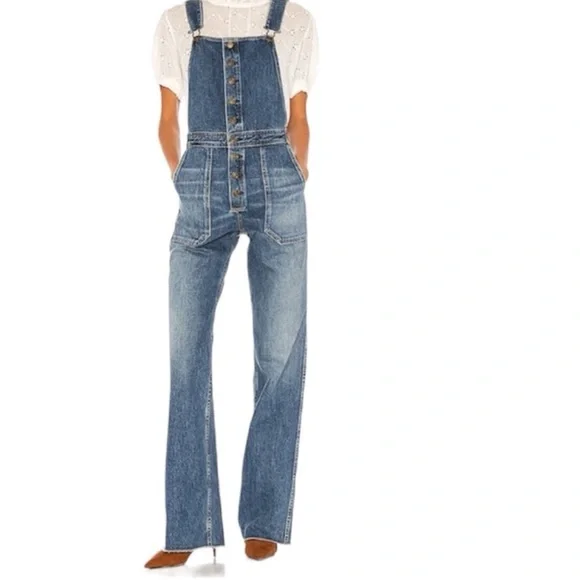 Citizens of Humanity | Faye Button Front Denim
Overalls Size S - Picture 8 of 12